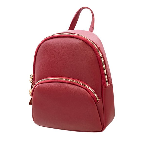 Mini Backpack Women Pu Phone